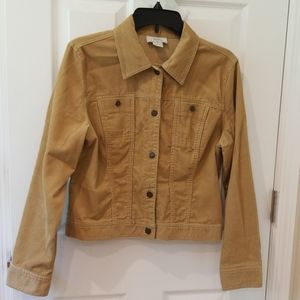 Ann Taylor Loft Courduroy Jean Jacket